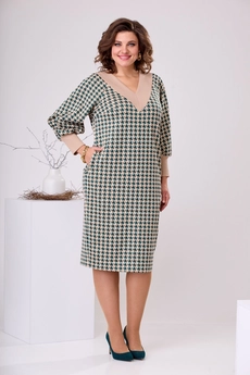 Платье 1-2450 бежевый Romanovich style