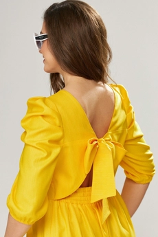 Платье 1-2497 Д жёлтый Romanovich style