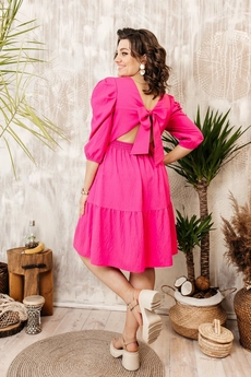 Платье 1-2497 малиновый Romanovich style