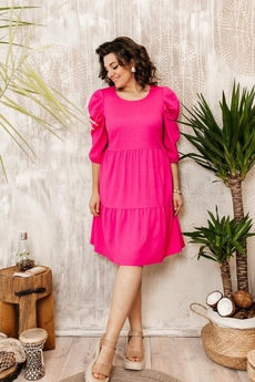 Платье 1-2497 малиновый Romanovich style