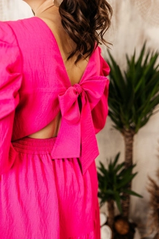 Платье 1-2497 малиновый Romanovich style