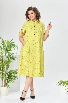 Платье 1-2526 жёлтый Romanovich style