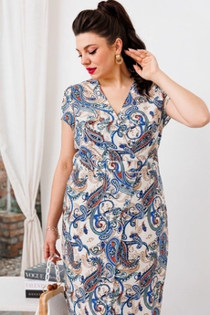 Платье 1-2532 мультиколов Romanovich style