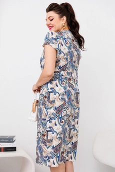 Платье 1-2532 мультиколов Romanovich style