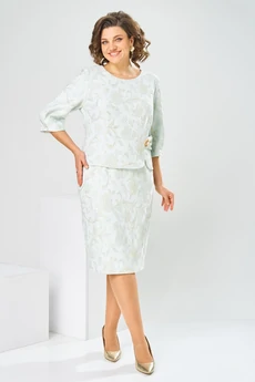 Платье 1-2537 светло голубой Romanovich style