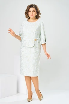 Платье 1-2537 светло голубой Romanovich style