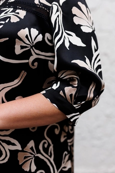 Платье 1-2541 чёрный Romanovich style