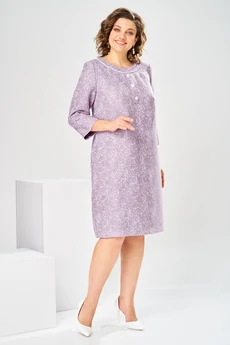 Платье 1-2589 лавандовый Romanovich style