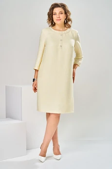 Платье 1-2589 молочный Romanovich style