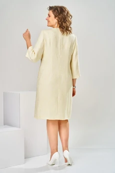 Платье 1-2589 молочный Romanovich style