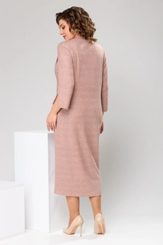Платье 1-2732 тёплая пудра  Romanovich style
