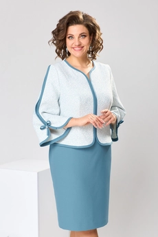 Платье 1-2748 деним Romanovich style
