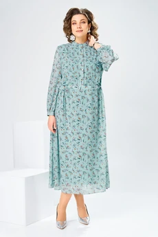 Платье 1-2755 мята Romanovich style