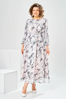 Платье 1-2769 графит Romanovich style