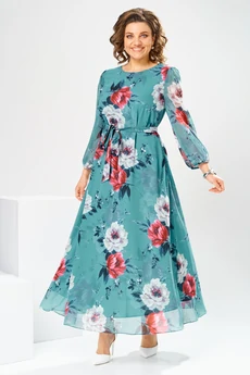 Платье 1-2769 полынь Romanovich style