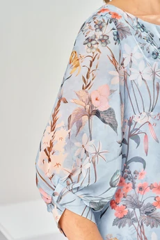 Платье 1-2792 голубой-1 Romanovich style