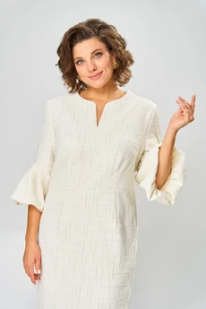 Платье 1-2809 молочный Romanovich style