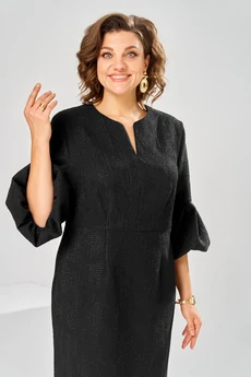 Платье 1-2809 черный Romanovich style