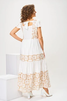 Платье 1-2810 белый Romanovich style
