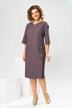 Платье 1-2829 графит Romanovich style