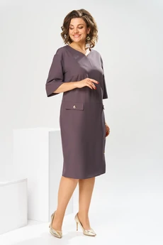 Платье 1-2829 графит Romanovich style