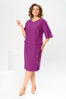 Платье 1-2829 фуксия Romanovich style