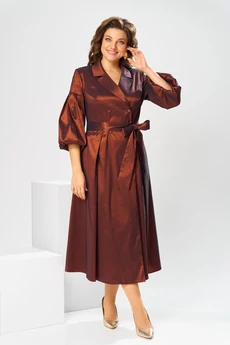 Платье 1-2837 медный Romanovich style
