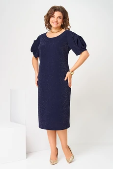 Платье 1-2839 синий Romanovich style