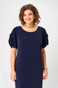 Платье 1-2839 синий Romanovich style