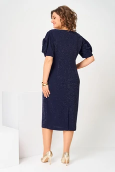 Платье 1-2839 синий Romanovich style