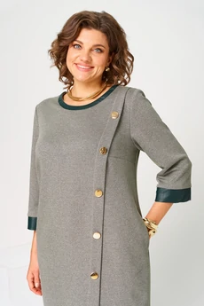 Платье 1-2846 полынь Romanovich style