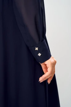 Платье 1-2850 синий Romanovich style