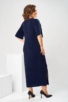Платье 1-2853 синий Romanovich style