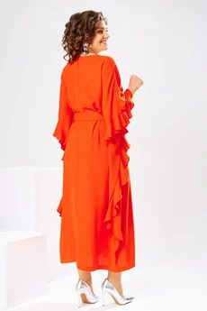 Платье 1-2870 оранжевый Romanovich style
