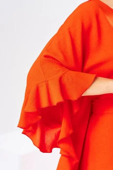 Платье 1-2870 оранжевый Romanovich style