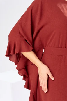 Платье 1-2870 терракотовый Romanovich style