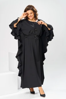 Платье 1-2870 чёрный Romanovich style