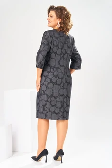 Платье 1-2873 графит Romanovich style
