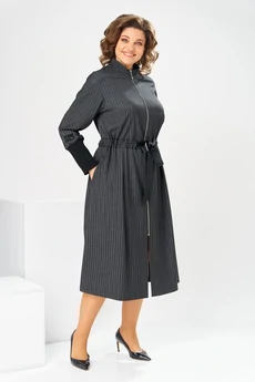Платье 1-2888 графит Romanovich style