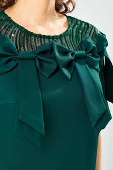 Платье 1-2899 изумруд Romanovich style