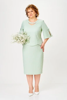 Платье 1-2906 мята Romanovich style