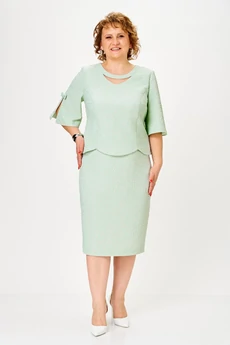Платье 1-2906 мята Romanovich style