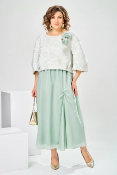 Платье 1-2915 мята Romanovich style