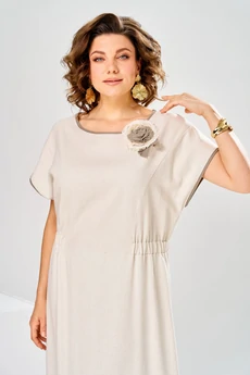 Платье 1-2929 молочный Romanovich style