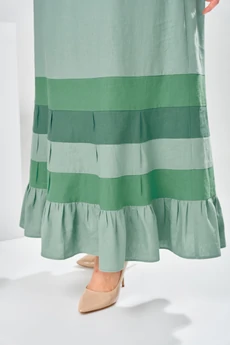 Платье 1-2929 зеленый Romanovich style