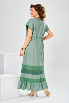 Платье 1-2929 зеленый Romanovich style