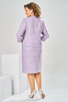 Костюм с юбкой 2-2449 лавандовый Romanovich style