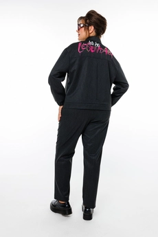 Костюм брючный 2-2588 графит Romanovich style