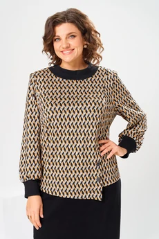 Костюм с юбкой 2-2600 колосок Romanovich style