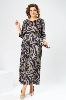 Костюм брючный 2-2704Д разводы Romanovich style